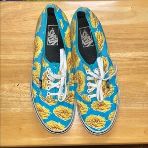 Rare French fry print Vans Sneakers men’s 10